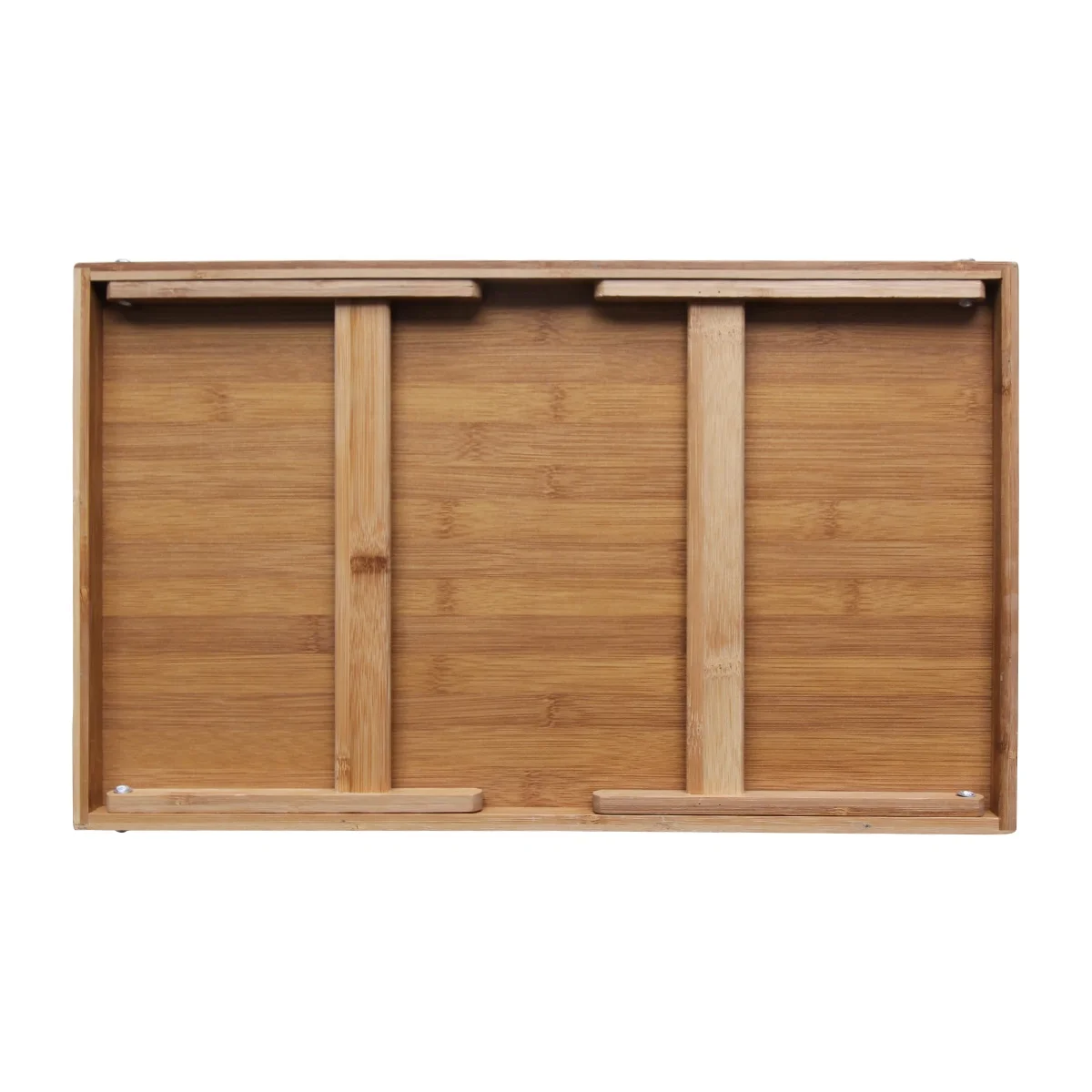 
Bed Tray Table with Folding Leg Serving Breakfast in Bed Use As a TV Table Laptop Computer Tray Snack Tray with Bamboo 