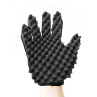 

Hot sale Popular Magic Hair Curling Sponge Gloves for Barbers