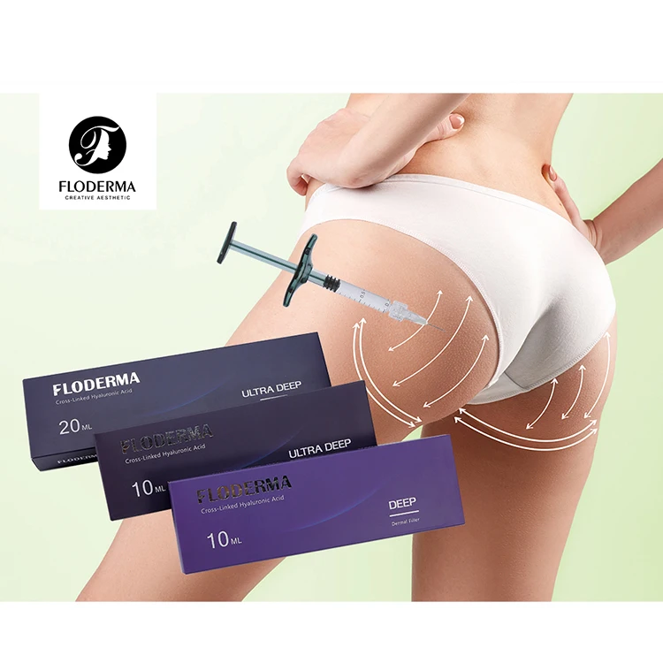 

high quality hyaluronic acid filler butt for skin lift, Transparent