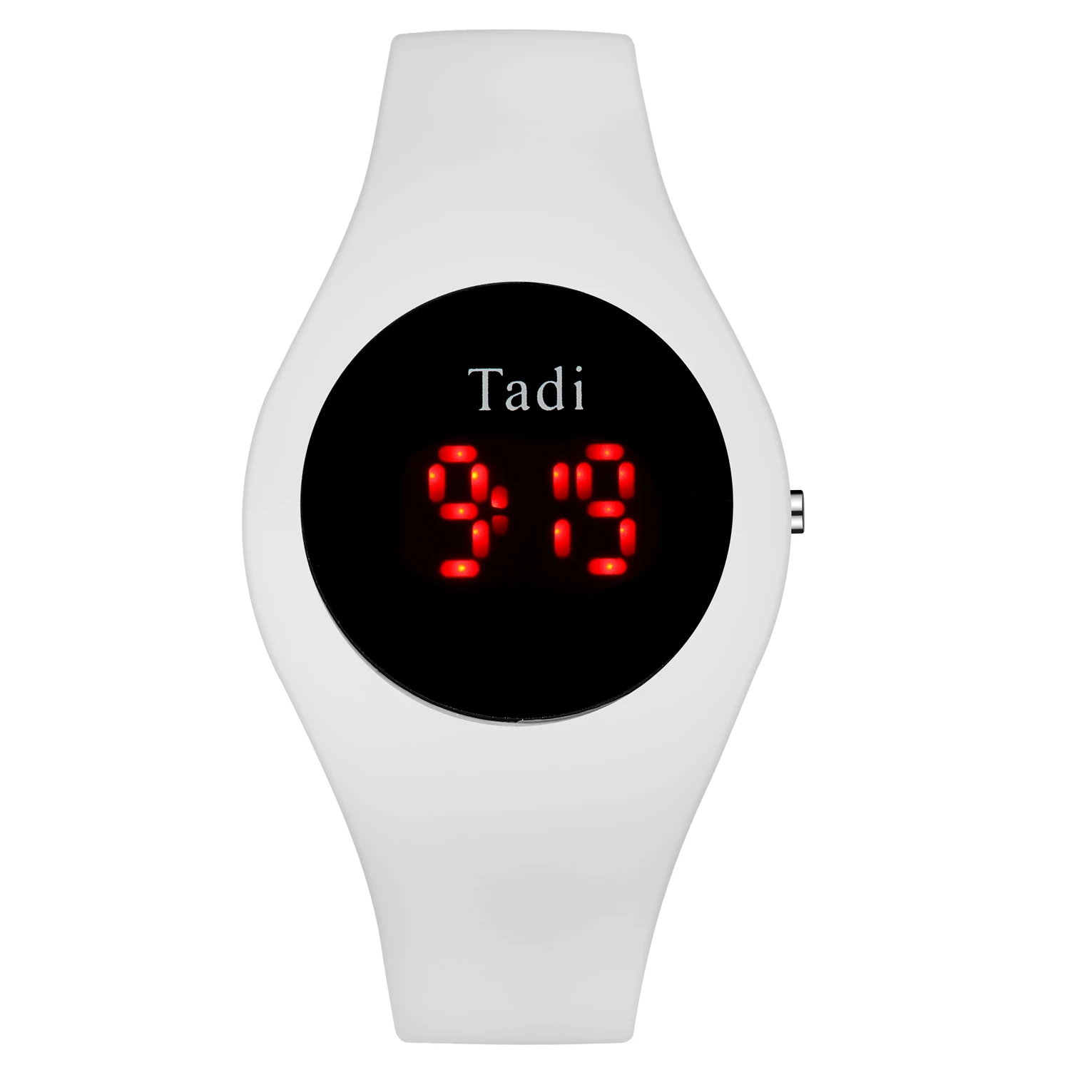 

TADI brand fashion soft silicone strap digital display couple electronic watch