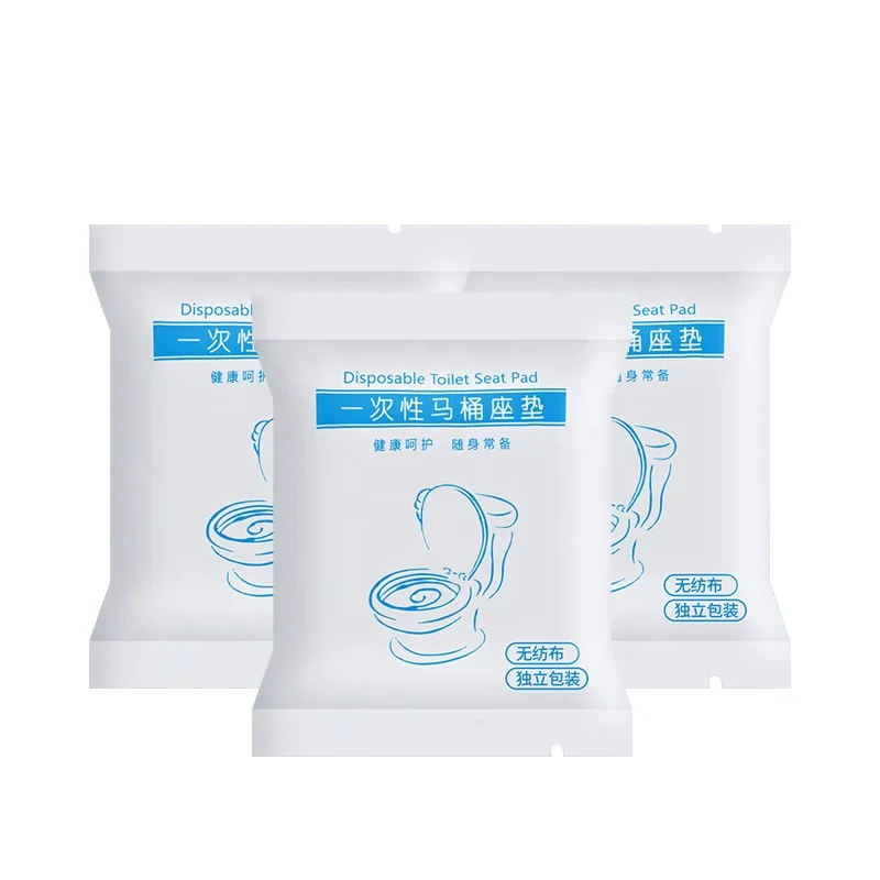 

Disposable Non-woven Toilet Seat Travel Waterproof Toilet Seat Cover, White