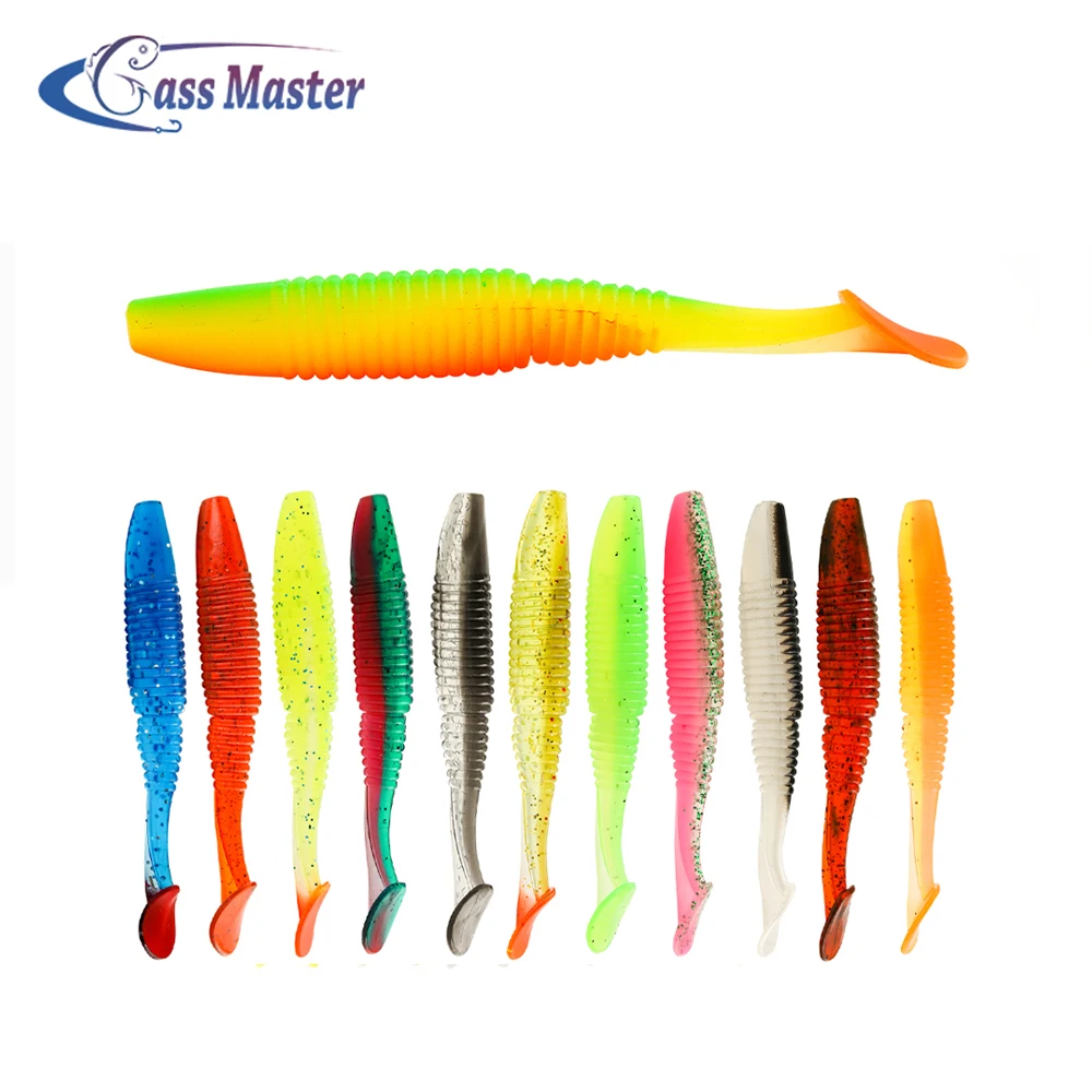 

Bass master Fishing Lure Soft Bait 110mm 8.4g Artificial Baits Wobblers Sea Soft Lures Bass Lures Pike Trout