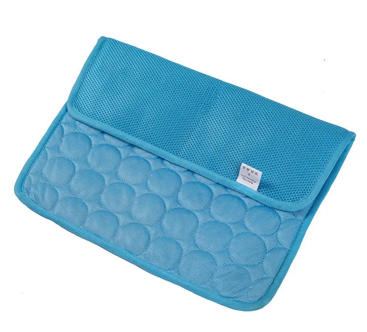 

Pet dog sofa cool ice silk mat nest pad dog solid color ice pad in summer cushion
