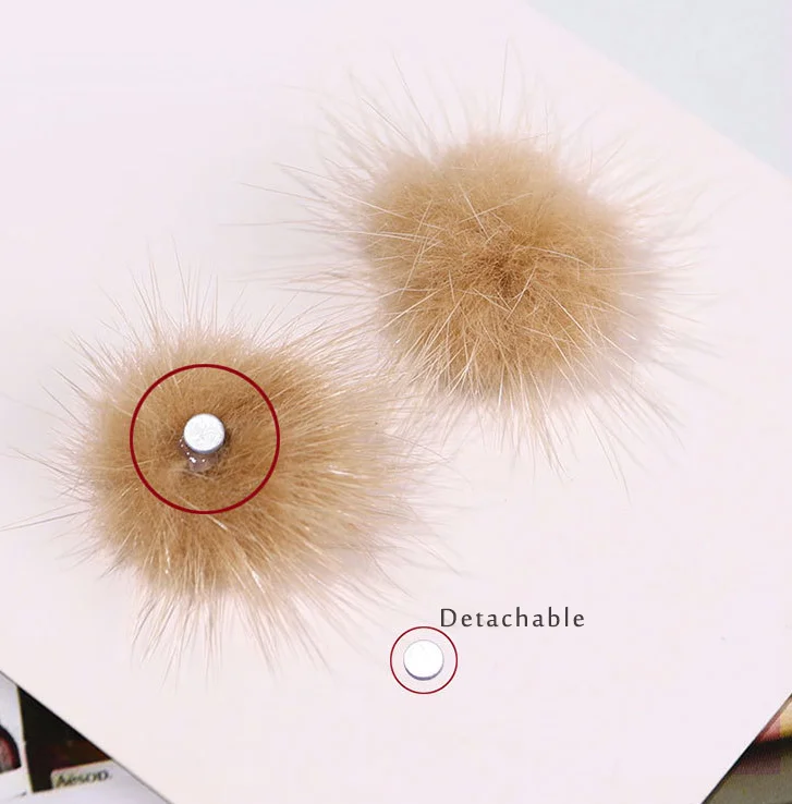 

Cute Acrylic Nails Press On Nails Hairy Magnetic Nail Accessories