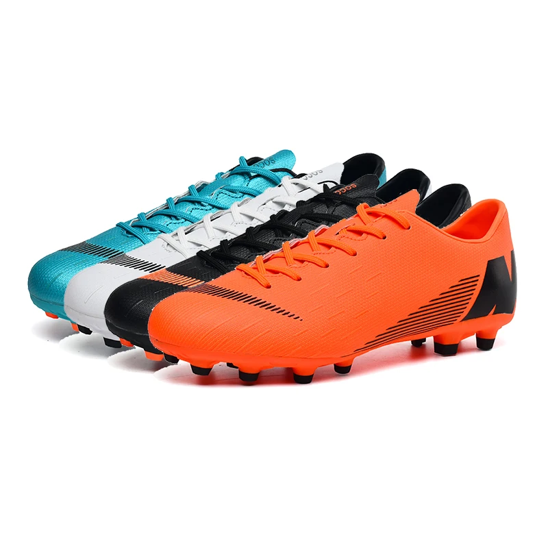 

Wholesale Comfortable Football Boots Professional Soccer Cleats Boots FG Spikes Ankle Low Top soccer Shoes