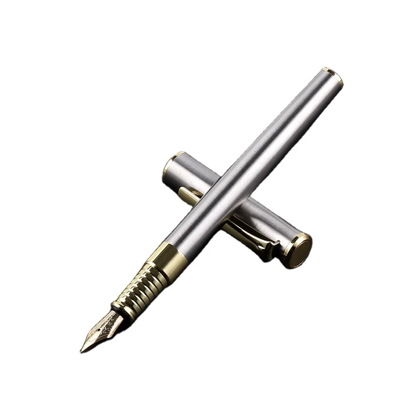 Gift Promotion Metal Fountain Pen Engraving Logo Metal Pen for Business Gift
