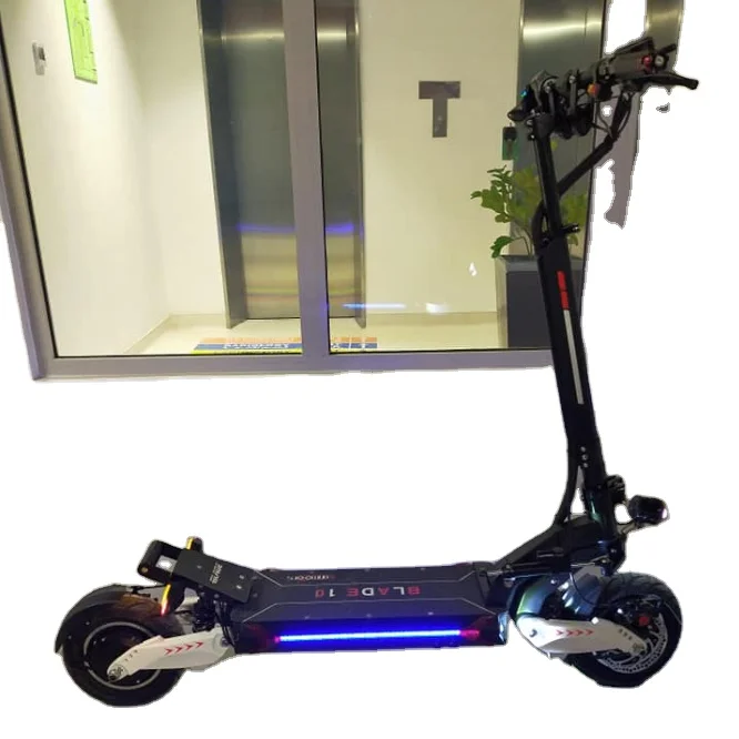 

120 Km Range Dual Motor Skateboard BLADE 10 electric scooter