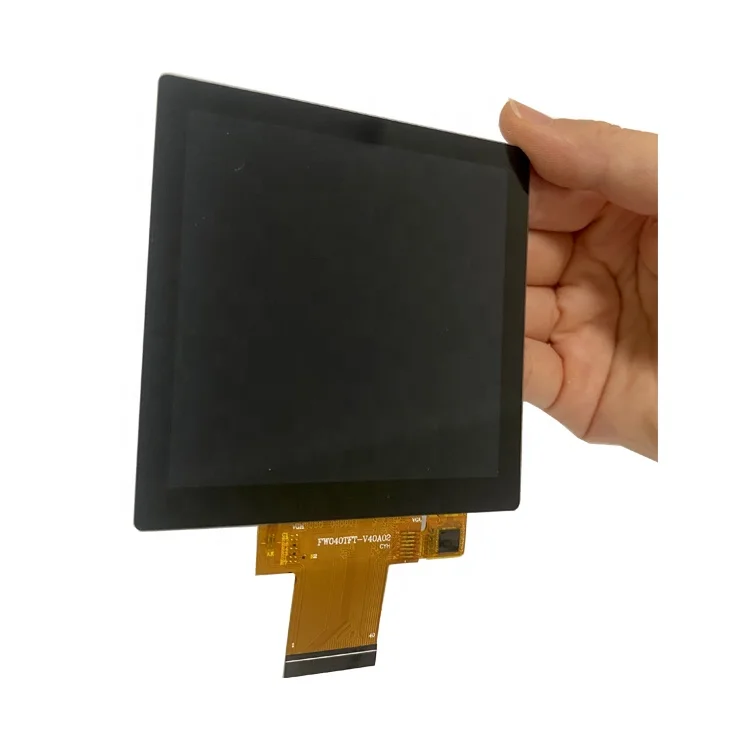 

Factory Price 40 Pin 3SPI RGB Interface IPS 480 x 480 I2C Touch Screen 3.95inch 3.95 TFT LCD Display Module 4 inch LCD Panel