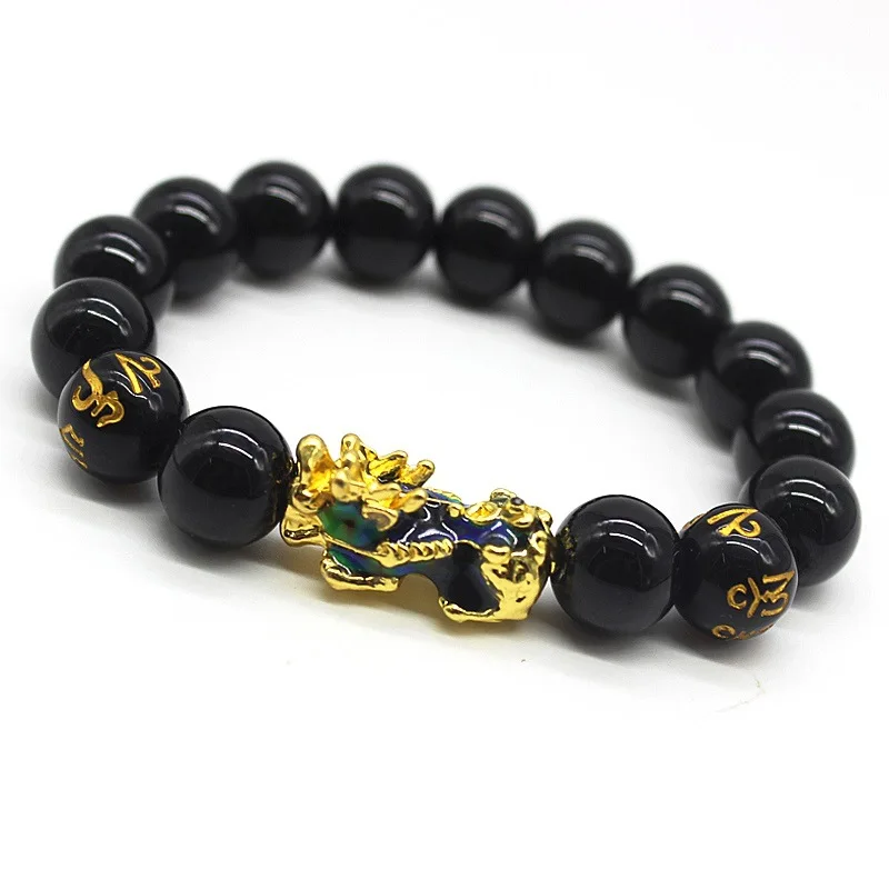 

Natural stone bead product 14k gold ball bracelet produced by the manufacturer