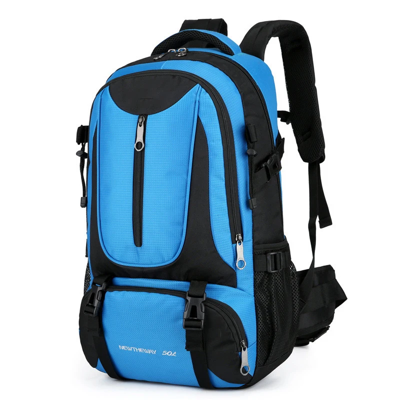 

36-55L Large-capacity Breathable Decompression Multi-layer Space Mountaineering Bag Lightweight And Water-repellent Hiking Bag