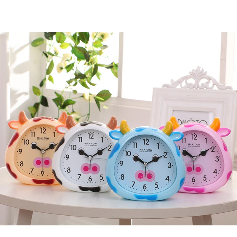 

Animal alarm clock cartoon desktop alarm clock calf children alarm clock
