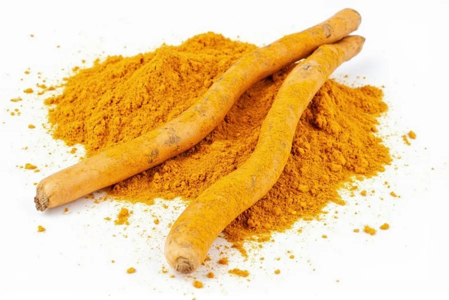 Person cooking with turmeric while correctly pronouncing TER-uh-mer-ik
