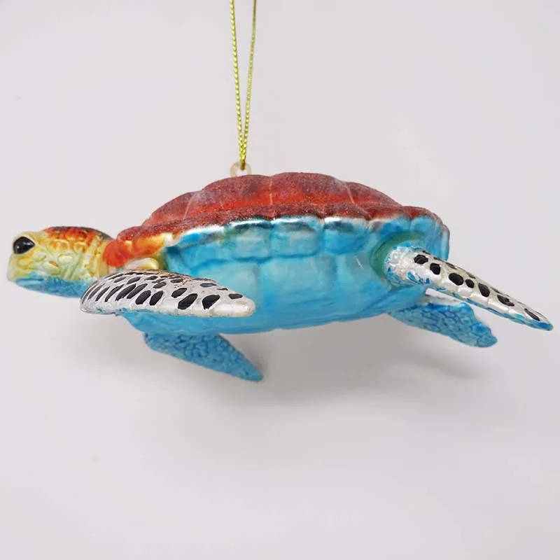 blown glass animal christmas ornaments