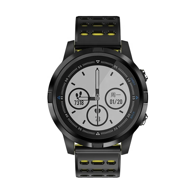 

BT Call Android IOS ECG Blood Pressure Blood Pressure Oxygen Heart Rate Monitoring Leather Smart Watch