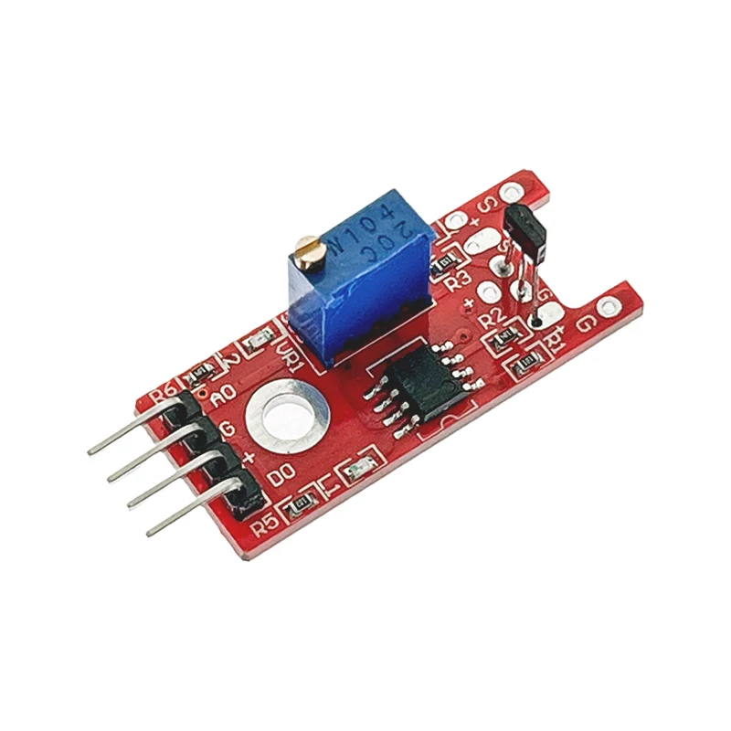 

Speed Sensor Module Smart Electronics 4pin Magnetic Hall Switches Speed Counting Sensor