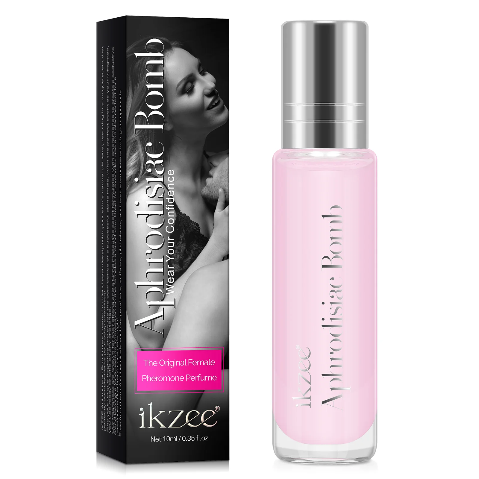

Ikzee Wholesale Price 10ml Long Lasting Female Perfume Roll On Sexy Perfume Portable Fresh Original Pheromone Perfume For Women