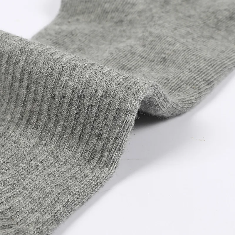 

Formal wear casual cotton socks unisex middle tube, Black grey white