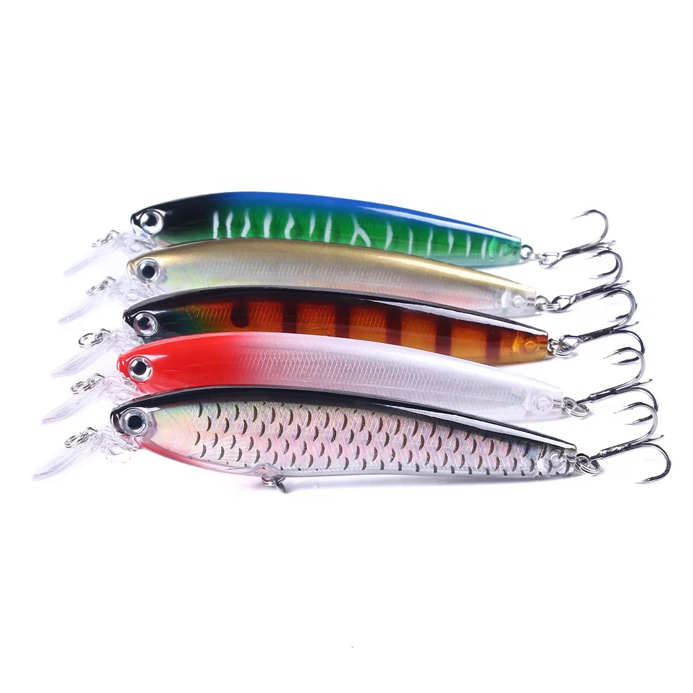 

Hengjia 3 Hooks 16.5g Big Minnow Lure Artificial Bass diving Fishing bait, 5 colors available
