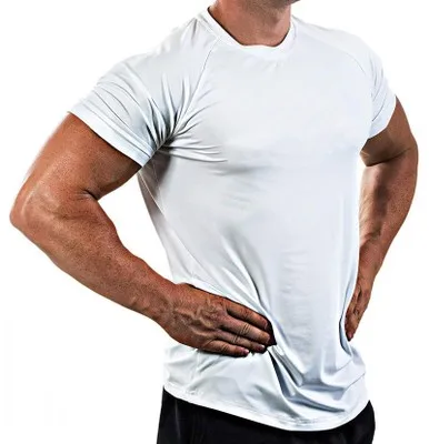 

Sportswear Custom Slim Fit Sport T-shirt Men Running Stretch