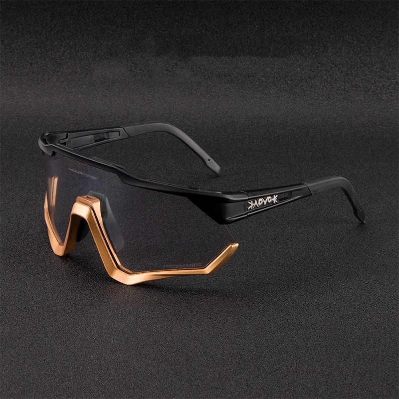 

Photochromic Cycling Glasses Outdoor UV400 Cycling Eyewear Mtb Bike Cycling Goggles Women Men sport 4 lens glasses