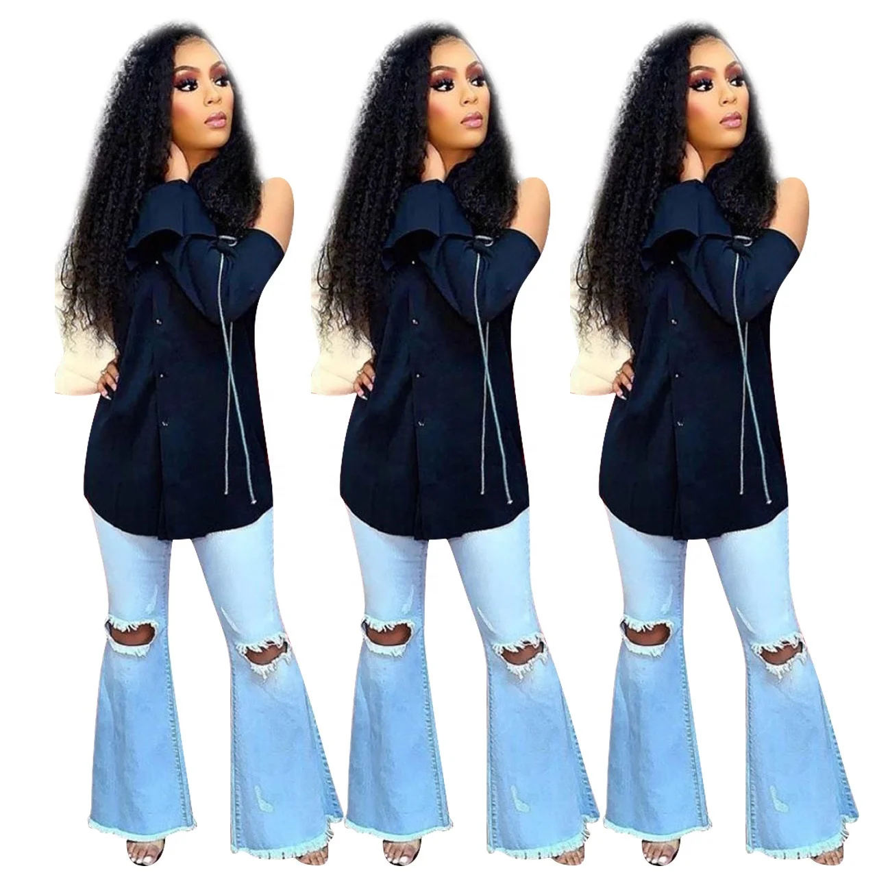 

Ladies Blouse Embellished Cami For Autumn Cute Ladys Digital Print Color Bock Shorts Plus Size Fall Top Women