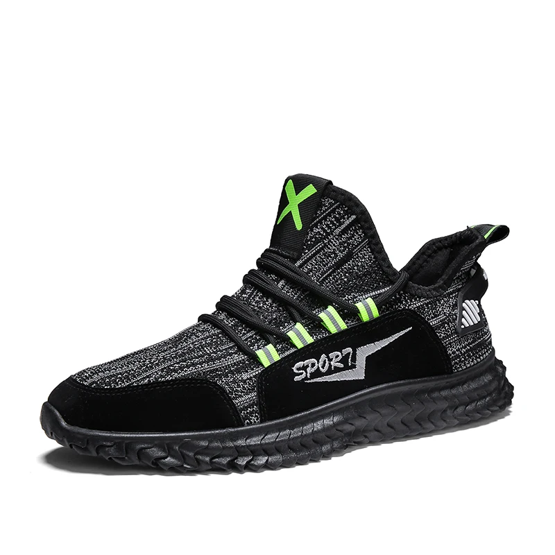 

Hot sale lightweight flat sports shoes mens sneakers shoes men, Optional