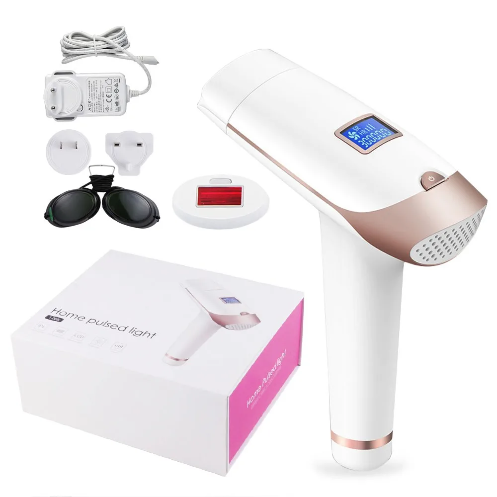

Lescolton Permanent Hair Removal System Professional Laser Hair Removal Epilator At Home Permanent Hair Removal stock goods, White