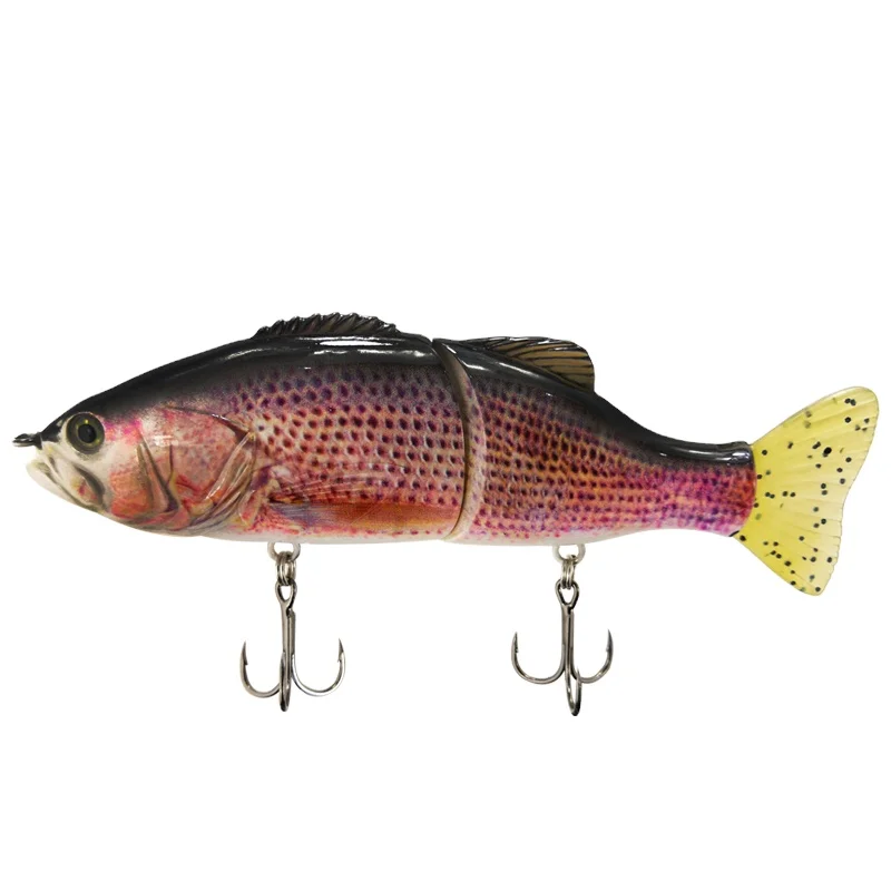 

section trout custom Jointed fishing lure for bass fishing lure bait tackle fishing bait, Realistic and natural