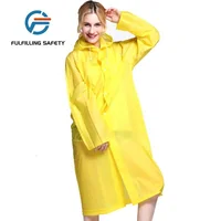

best price rain military police poncho cycling wear keychain eva raincoat