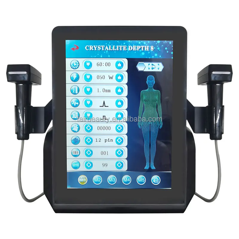 

Portable Beauty Salon Upgraded 2 In 1 Morpheus 8 RF Fractional Body Tite Face Tite Machine 8mm 7mm Deep Rf Vertical Machine