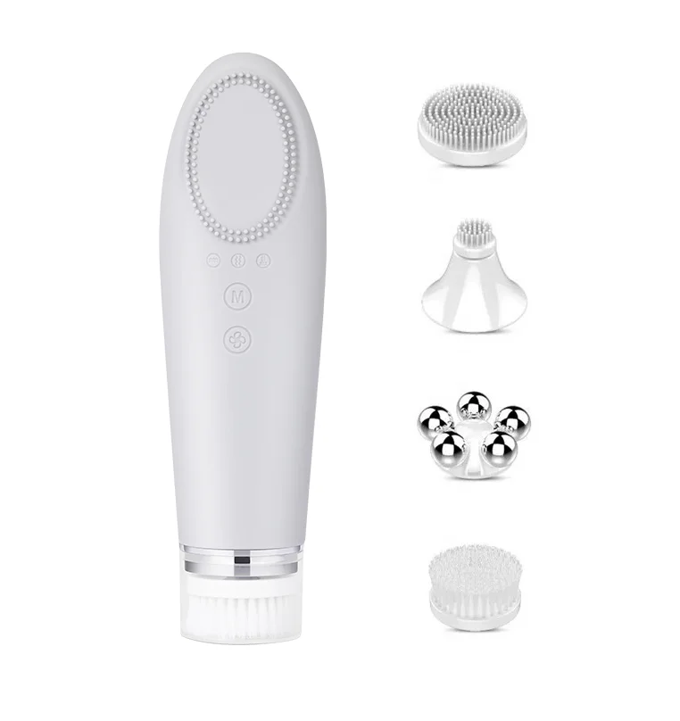 

Deeply clean and warm massage multifunctional household facial and eye hot compress massager beauty device