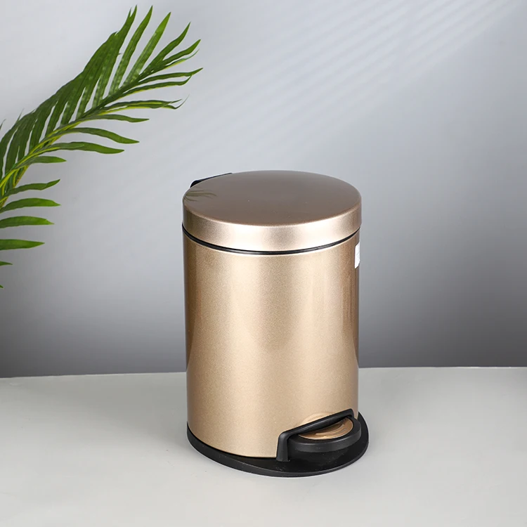 China Manufacturers Good Quality Home Goods Ss410 5l Metal Waste Bin For Sale Buy Waste Bin