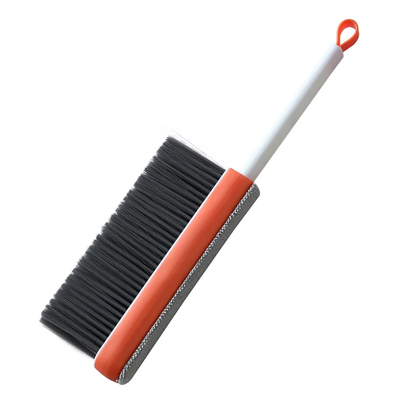 

T161 Long Handle Bed Sweeping Brush Household Bed Dusting Brush Soft Bristles Vacuuming Artifact Hair Brushes Bed Cleaning Broom, 4 colors