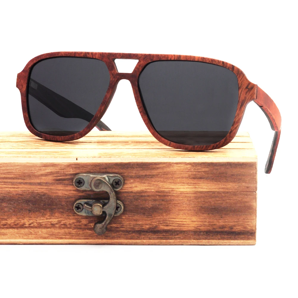 

Fashion 2021 wooden sunglasses new trendy men style love wood made sun glasses