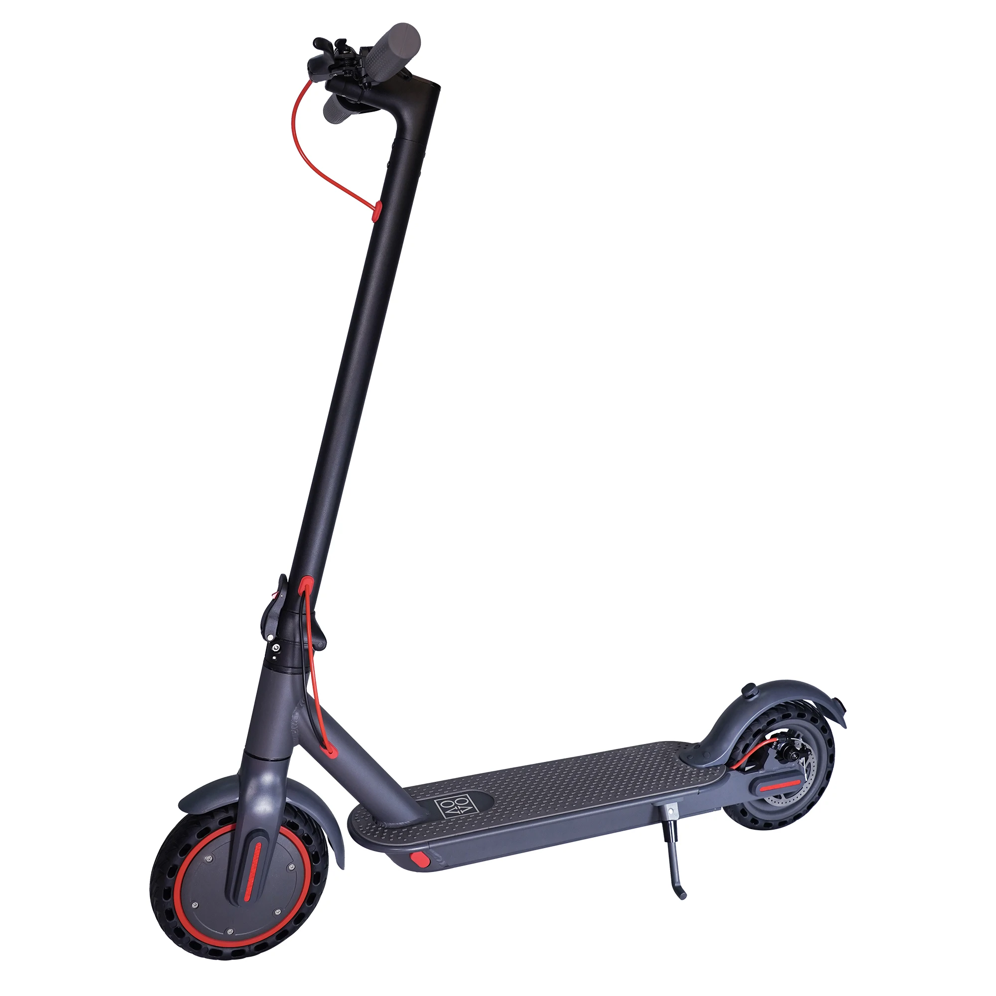 

AOVOPro EW6S US Warehouse Best Price Quality 10.5AH Battery Super Long Range 30KM 350W Folding Adult Electric Scooter, Dark grey, white