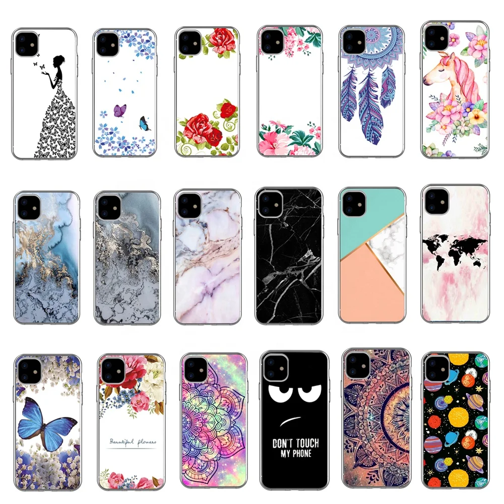 

For iPhone Mobile Cover Printing Soft Transparent UV Printed Clear Phone Case for iPhone 12 Case Customized LOGO