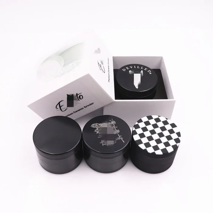 

wholesale Excellent quality herb grinder zinc grinder 2021 Fashion design 55mm grinder, Mix colors