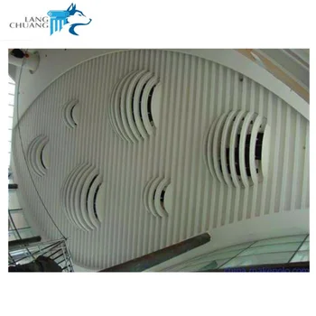 Glass Reinforced Plaster Ceiling Tiles Eco Friendly Gypsum Grg