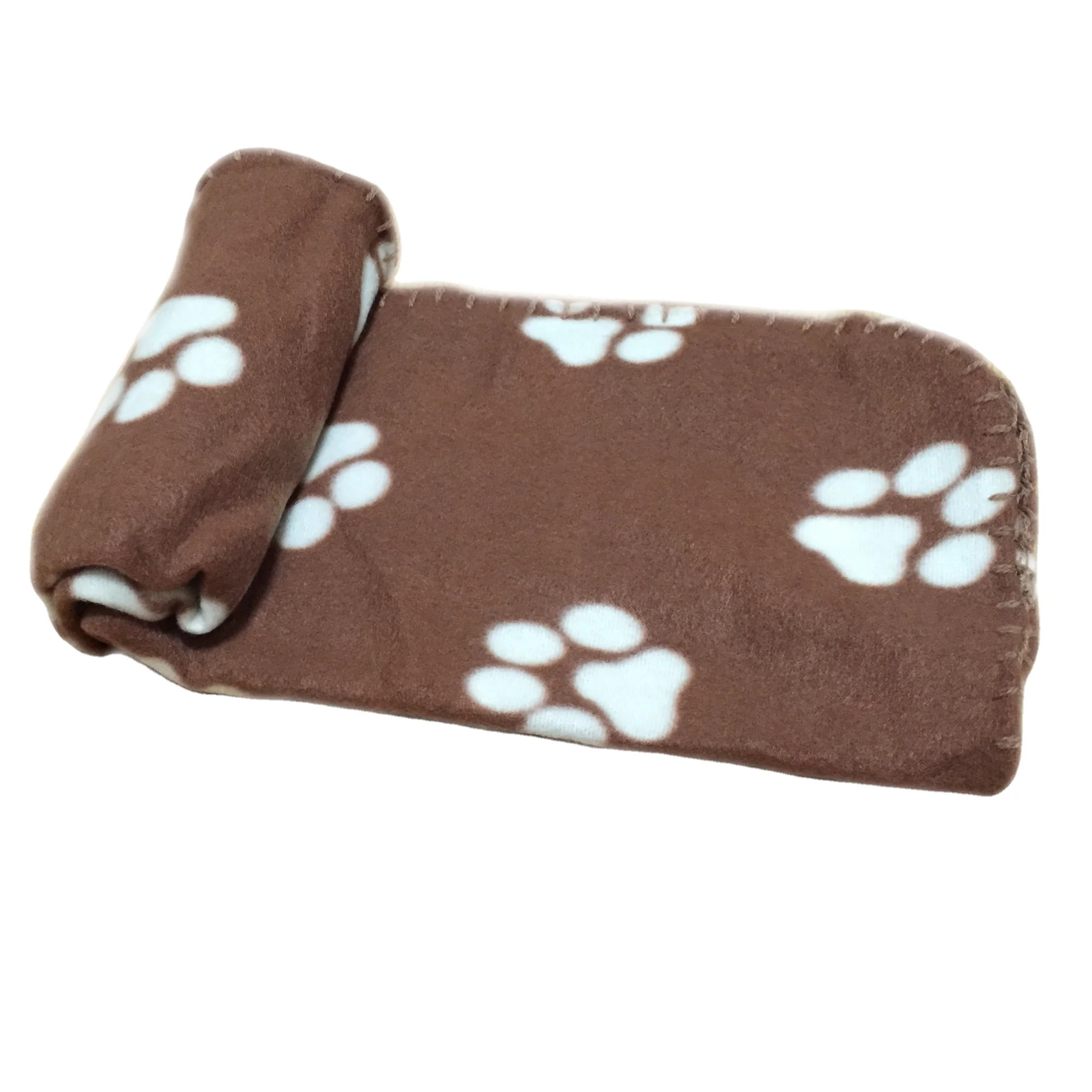 

Dog Paw Print Blankets A Variety Of Large Size Pet Bed With Blankets Double-Sided Fleece Pet Dog Blanket, Colors