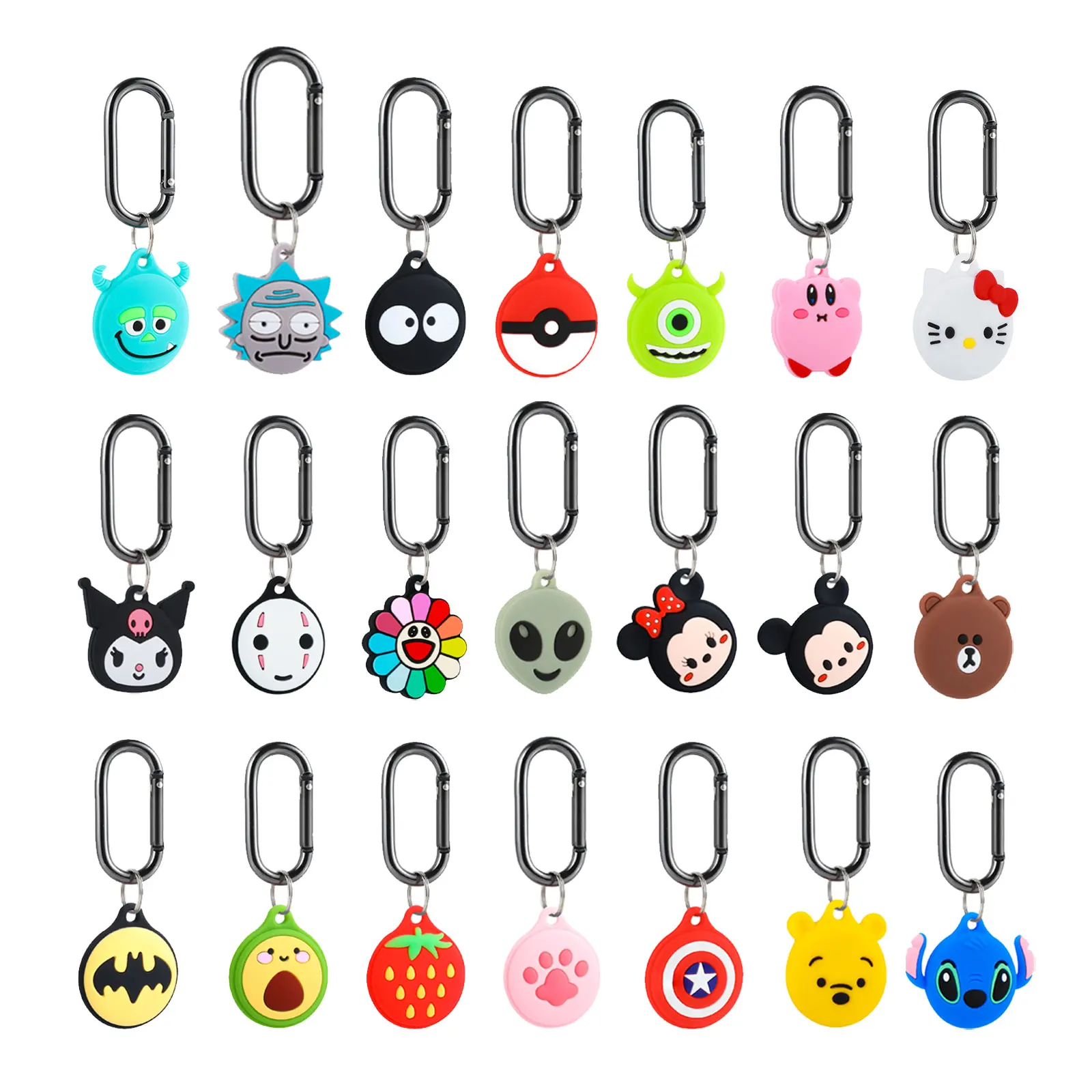 

For Airtag Metal Case Protective Case Sleeve Anti-scratch Anti-lost for Airtags Hard Case custom Locator Tracker Holder, Multiple colors