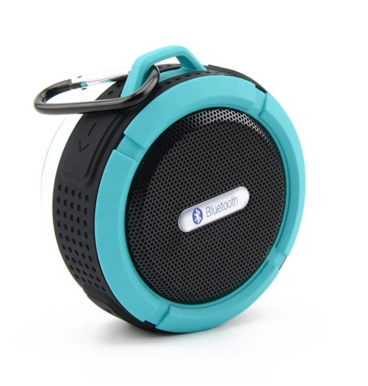 

New C6 bluetooths speaker portable waterproof wireless mini speaker with suction cup