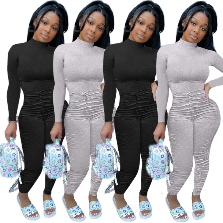 

Women Short Sleeve Stacked Waist Skinny Jumpsuit Party Club One Piece Overall Romper Playsuit Stacked Pants Women Clothings, Picture