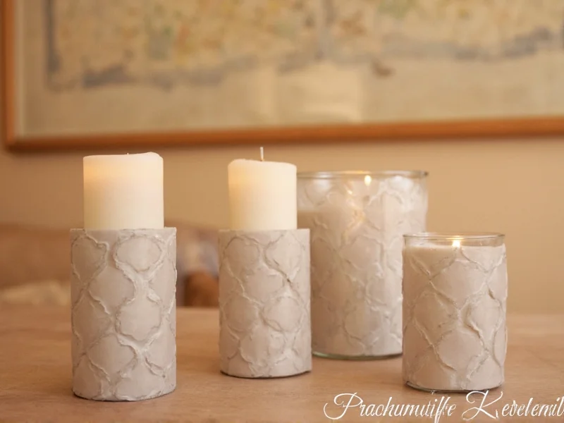 diy candle holders