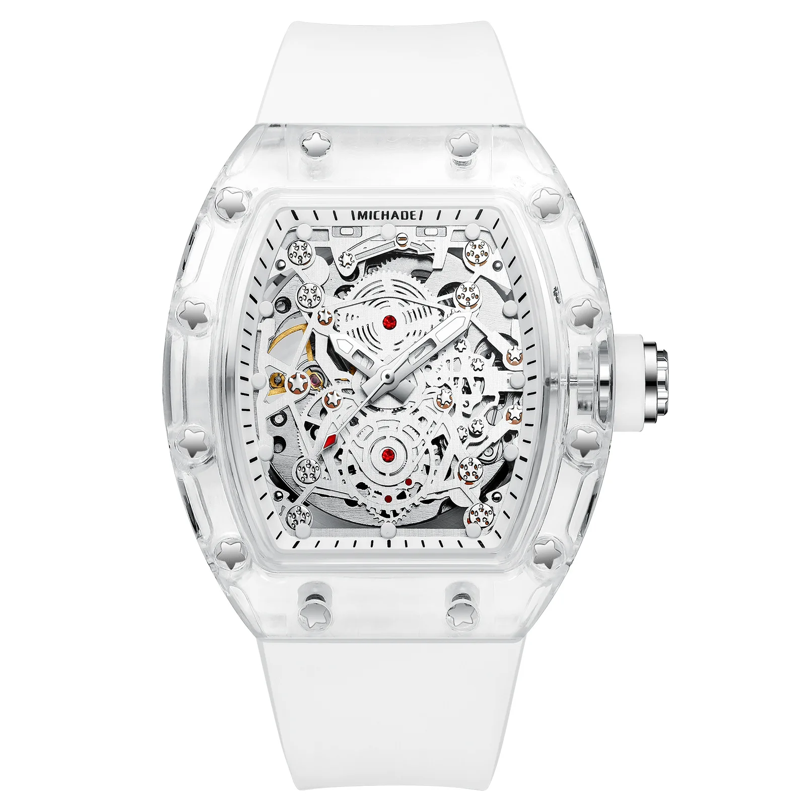 

Popular Skeleton Transparent Watch Mens Watches Mechanical Watches