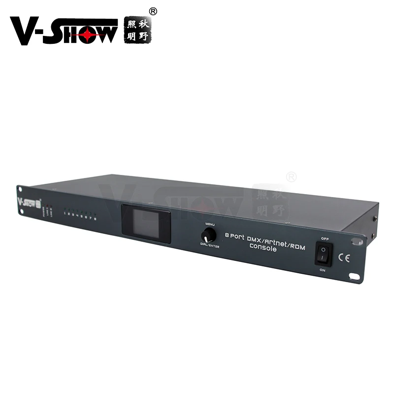 

shipping from USA V-Show New upgrade 8 ports dmx splitter dmx artnet RDM Console