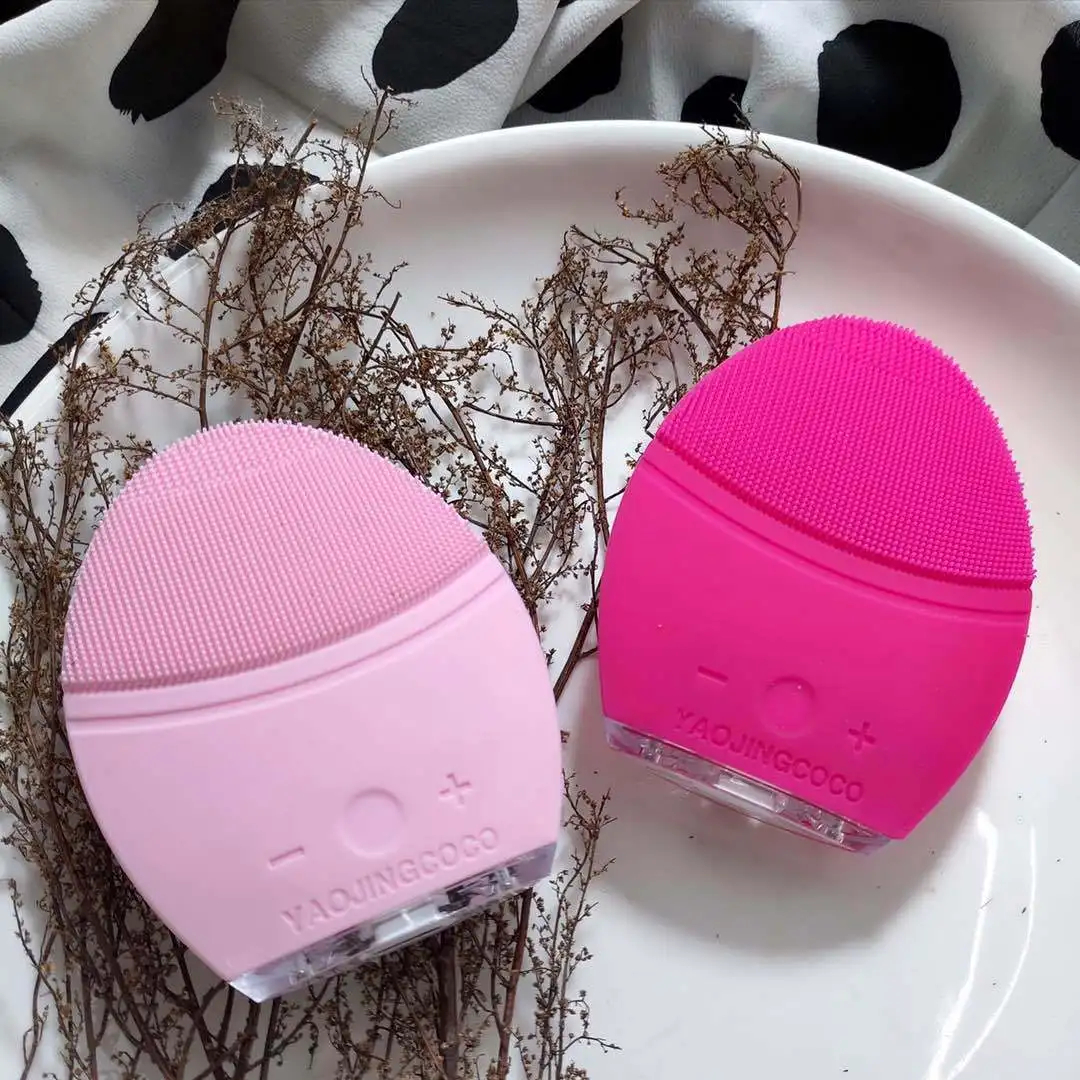

Cleanser silica gel electric cleanser USB charging waterproof beauty cleaner wash brush
