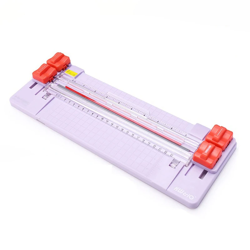 STARPRINT (653XY) Manual 4-in-1 Paper Cutter with Dashed Line Straight Line Wavy Line and Crease for Cutting Photos and Paper