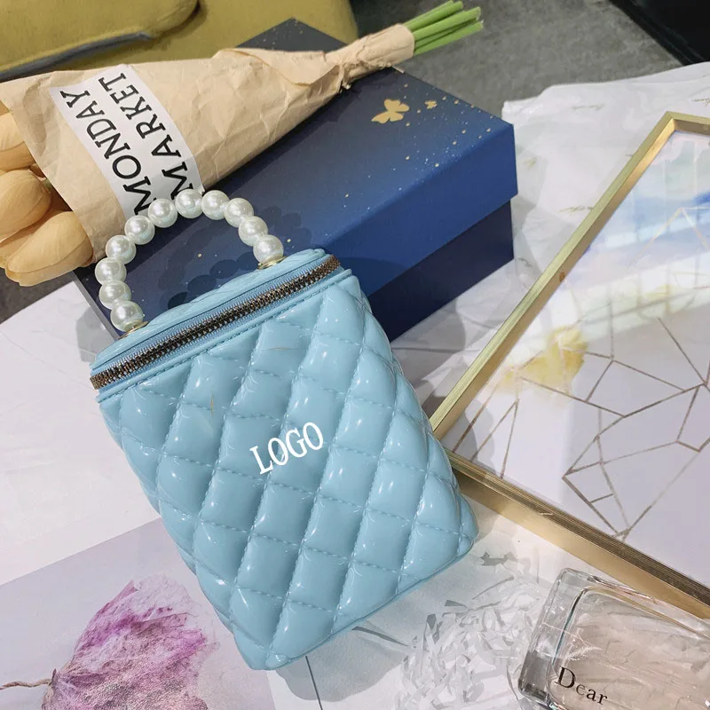 

2021 candy color jelly bag waterproof mini phone bag fashionable women bag summer colorful jelly small handbag for kids