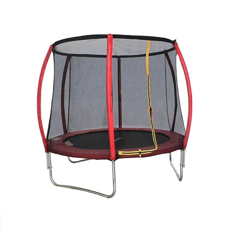 

Sundow Good Quality 10Ft Outdoor Folding Fitness Round Trampoline With Protective Net, Customized color