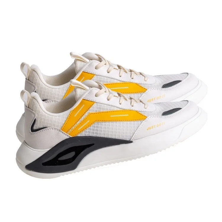 

Retro Monsoon Men's Casual Shoes Sports Shoes Basketball Shoes Men Sneakers, Black, white and beige